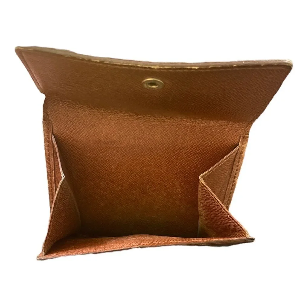 Vintage 1996 Louis Vuitton Monogram Brown Elise Wallet